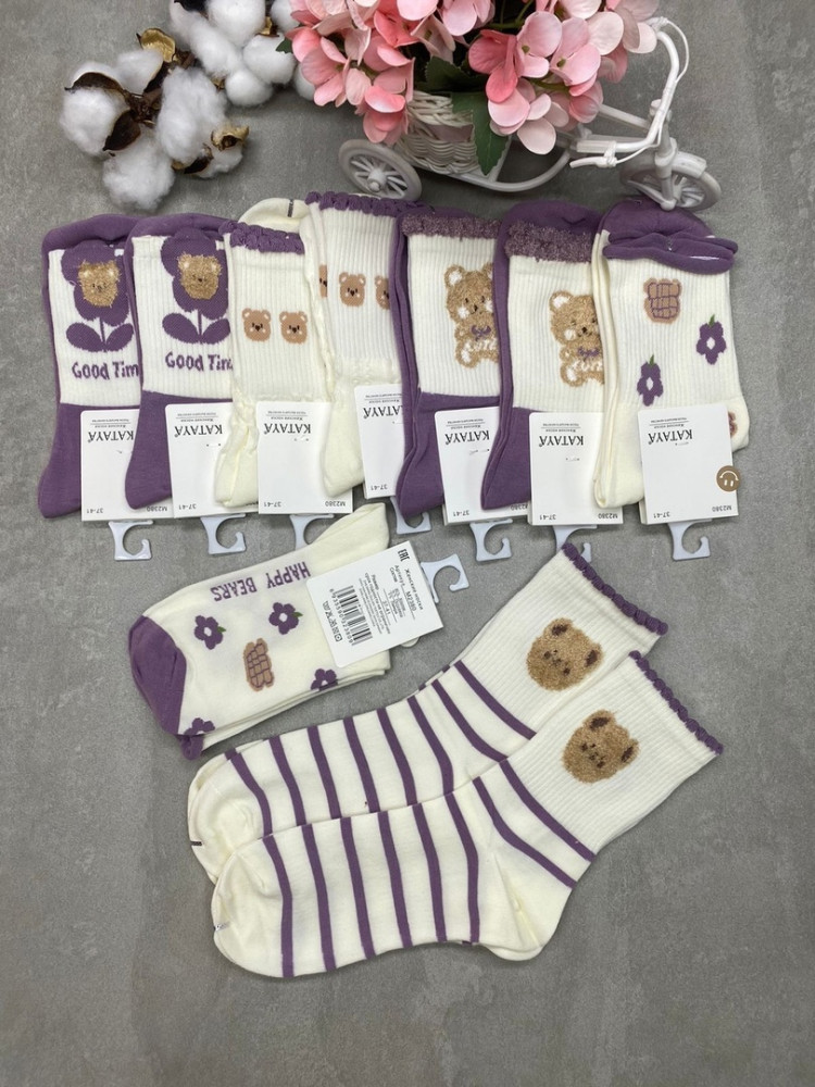 Носки фиолетовые купить в Интернет-магазине Садовод База - цена 500 руб Садовод интернет-каталог