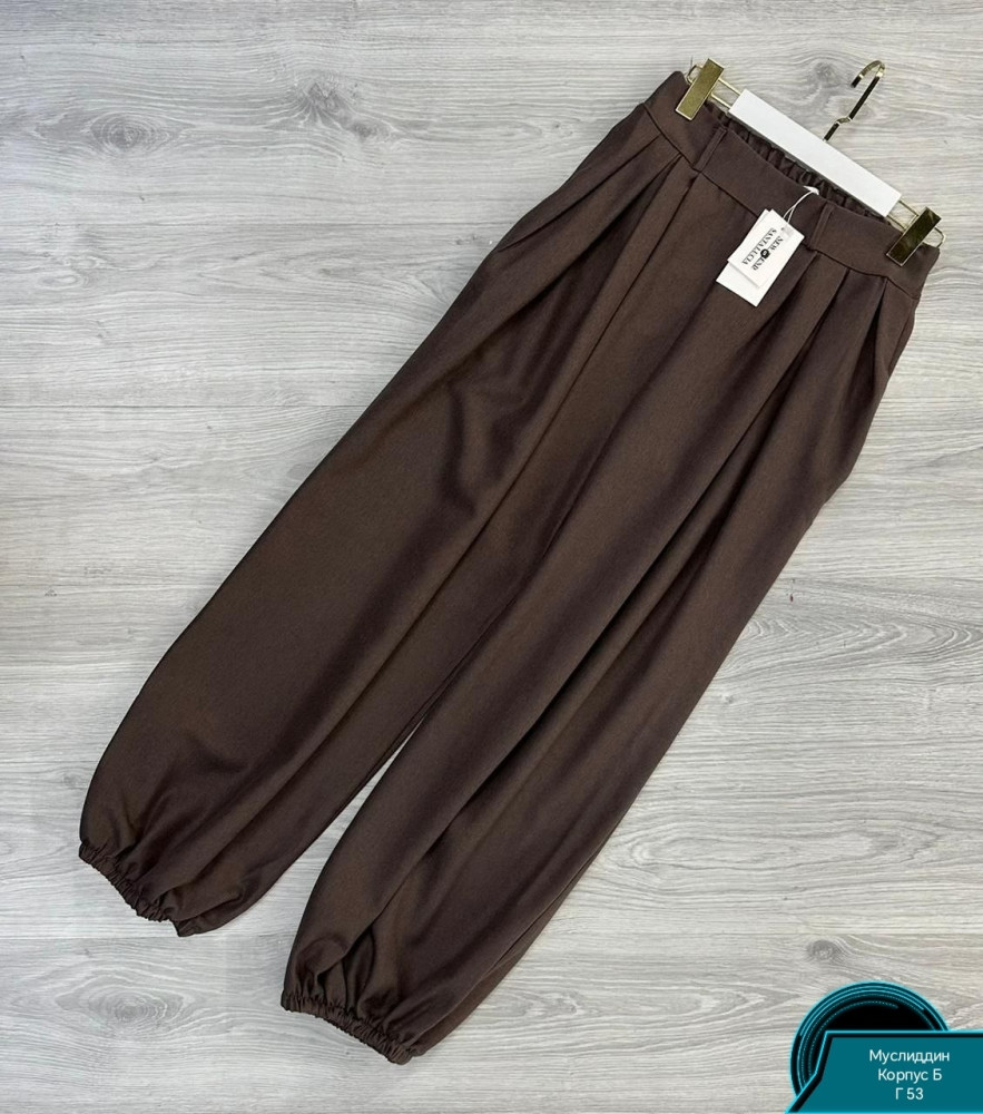 Женские брюки коричневые купить в Интернет-магазине Садовод База - цена 1500 руб Садовод интернет-каталог