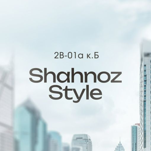 Shahnoz style Садовод 