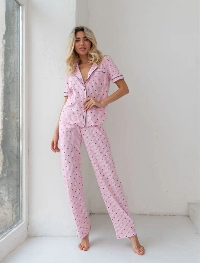 Пижама розовая купить в Интернет-магазине Садовод База - цена 750 руб Садовод интернет-каталог