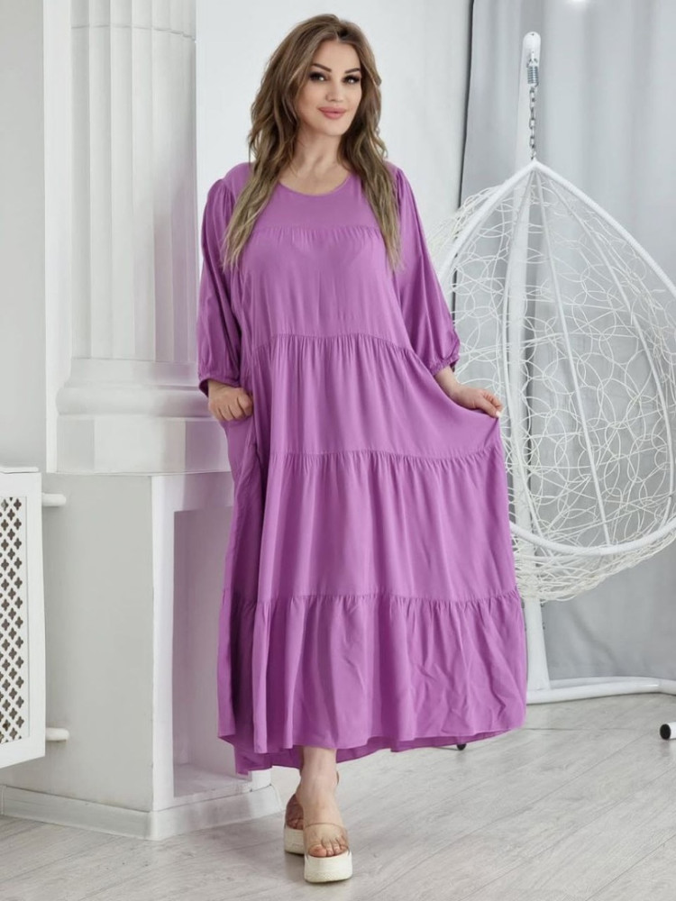 Платье фиолетовое купить в Интернет-магазине Садовод База - цена 999 руб Садовод интернет-каталог
