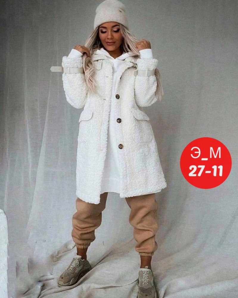 Женское пальто белое купить в Интернет-магазине Садовод База - цена 900 руб Садовод интернет-каталог