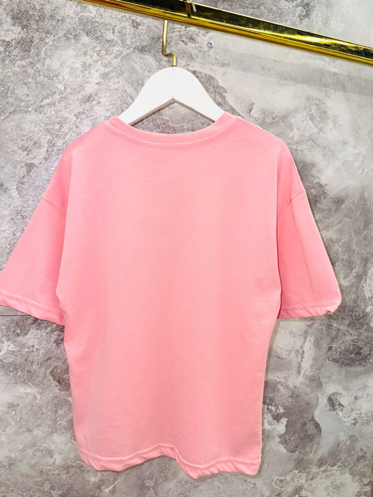 Детская футболка розовая купить в Интернет-магазине Садовод База - цена 599 руб Садовод интернет-каталог