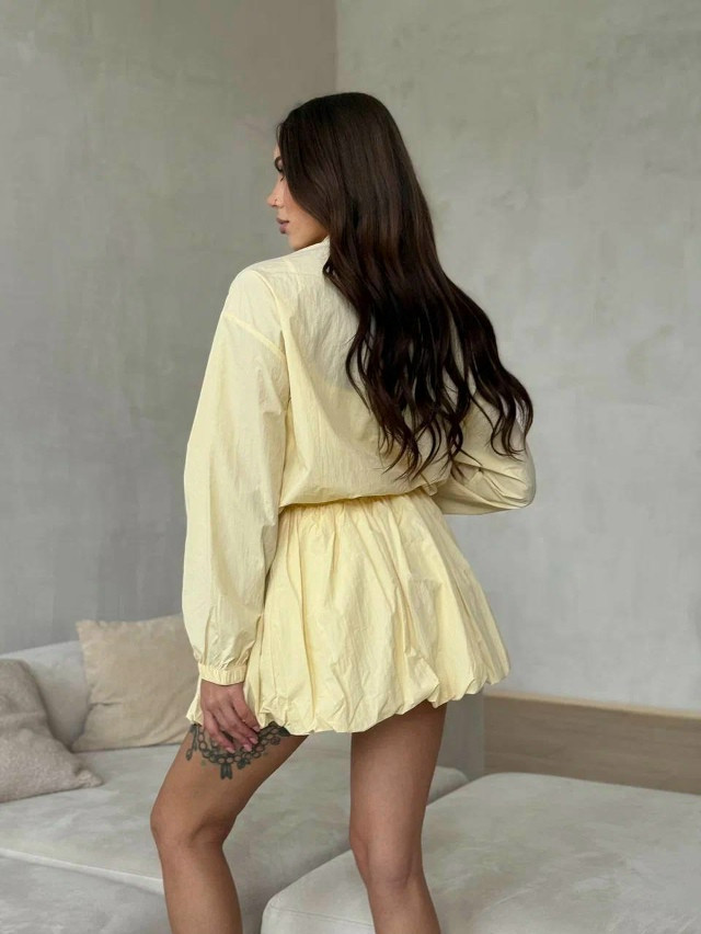 Женский костюм желтый купить в Интернет-магазине Садовод База - цена 1550 руб Садовод интернет-каталог