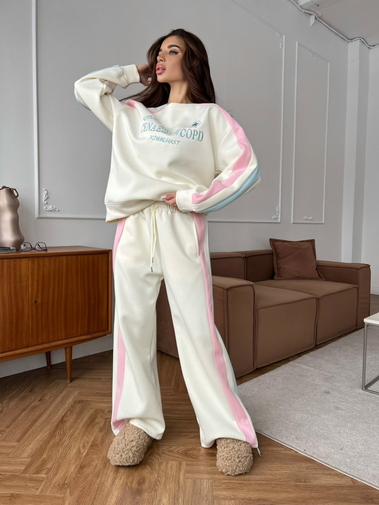 Женский костюм белый купить в Интернет-магазине Садовод База - цена 2200 руб Садовод интернет-каталог