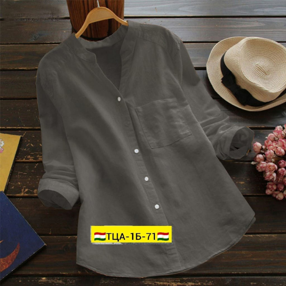 Женская рубашка серая купить в Интернет-магазине Садовод База - цена 550 руб Садовод интернет-каталог