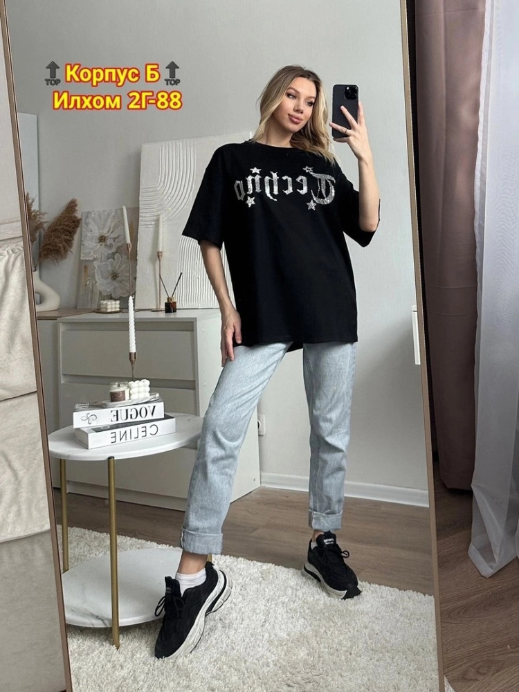 👑🍭New Collection Exclusive Футболка😍 ✨️ купить в Интернет-магазине Садовод База - цена 600 руб Садовод интернет-каталог