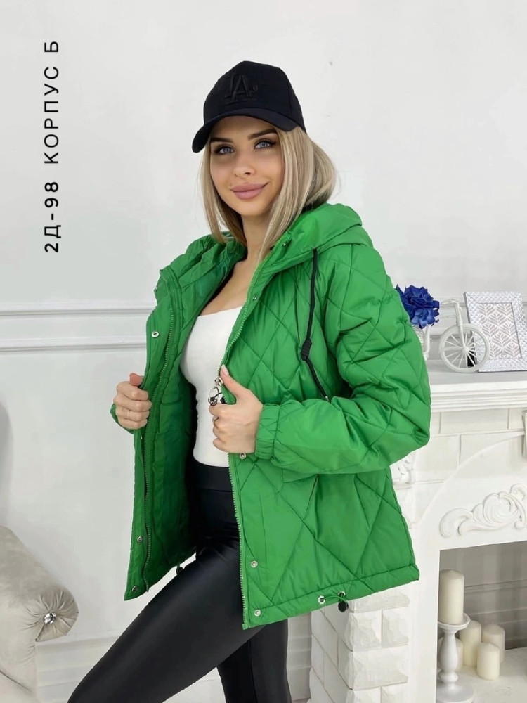 Куртка женская зеленая купить в Интернет-магазине Садовод База - цена 700 руб Садовод интернет-каталог