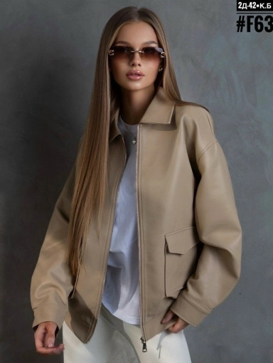 💕Косуха-Пиджак с воротником из эко-кожи САДОВОД официальный интернет-каталог