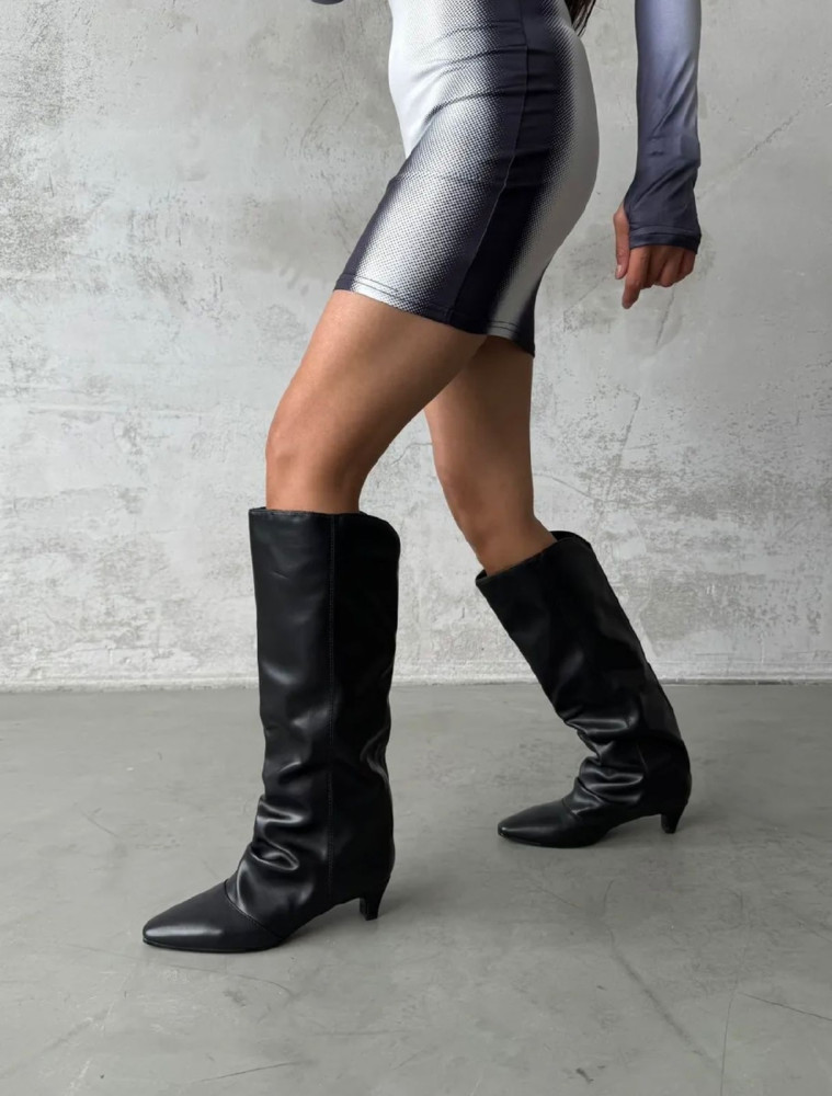 Cапоги женские черные