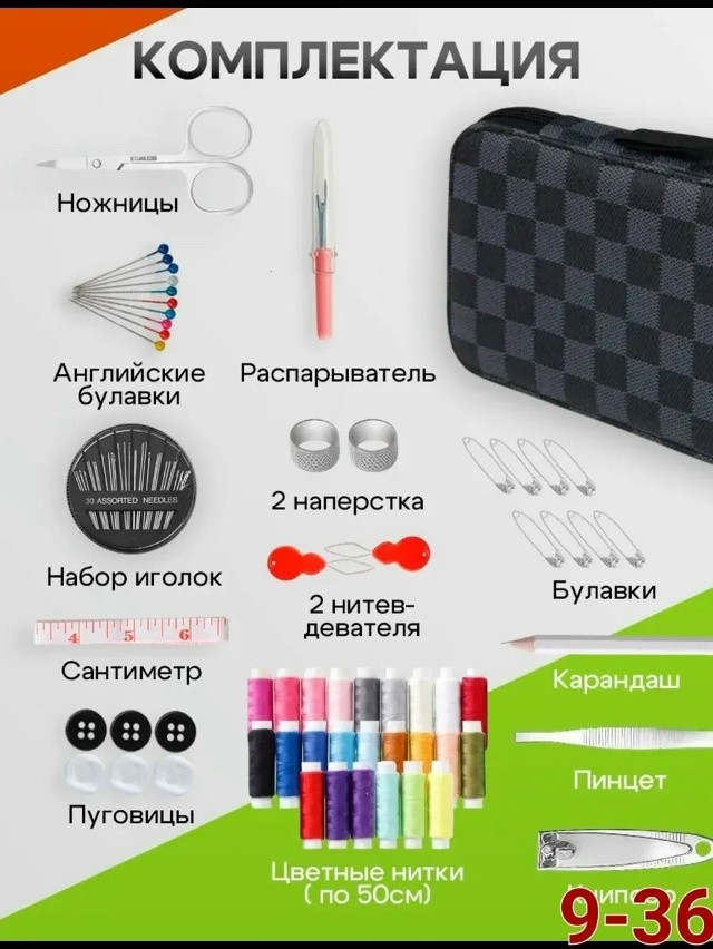 Набор ниток для шитья и рукоделия купить в Интернет-магазине Садовод База - цена 280 руб Садовод интернет-каталог