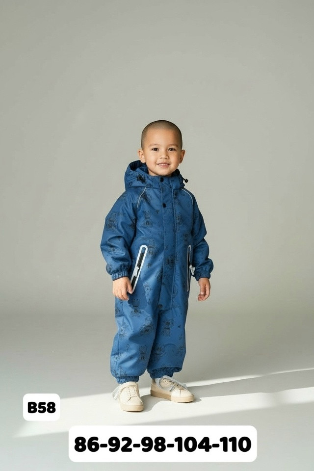 Детский комбинезон синий купить в Интернет-магазине Садовод База - цена 1700 руб Садовод интернет-каталог