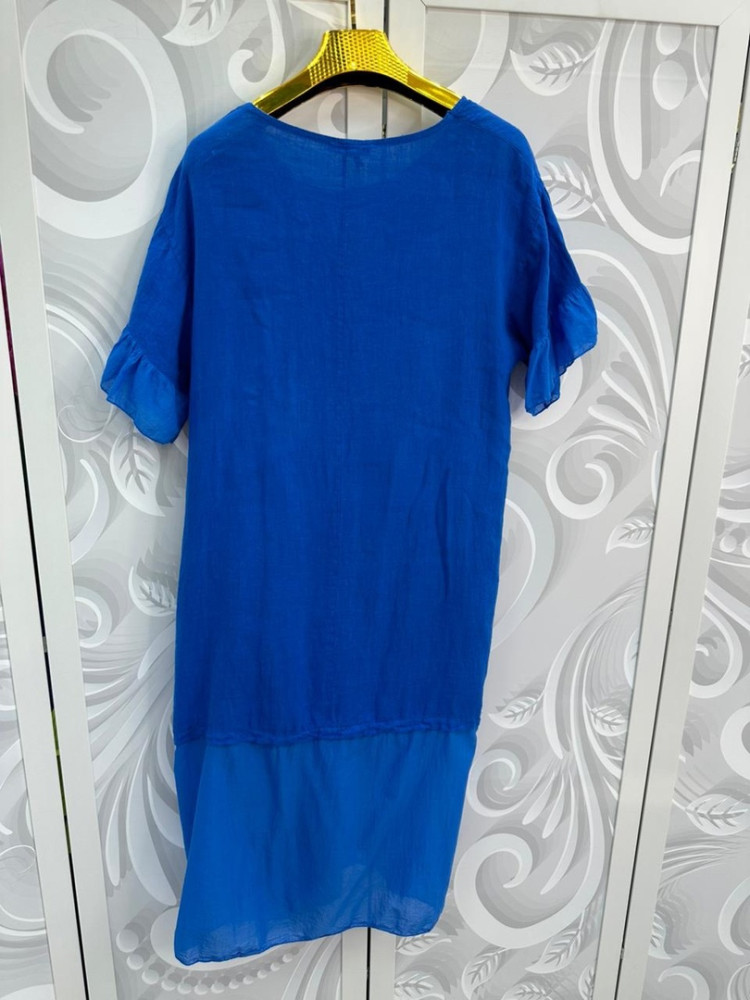 Платье синее купить в Интернет-магазине Садовод База - цена 2500 руб Садовод интернет-каталог