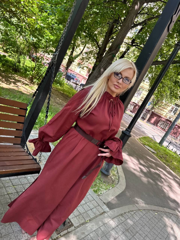 Платье бордовое купить в Интернет-магазине Садовод База - цена 3500 руб Садовод интернет-каталог