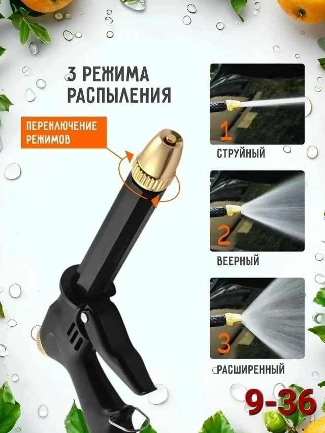 Пистолет поливочный купить в Интернет-магазине Садовод База - цена 150 руб Садовод интернет-каталог