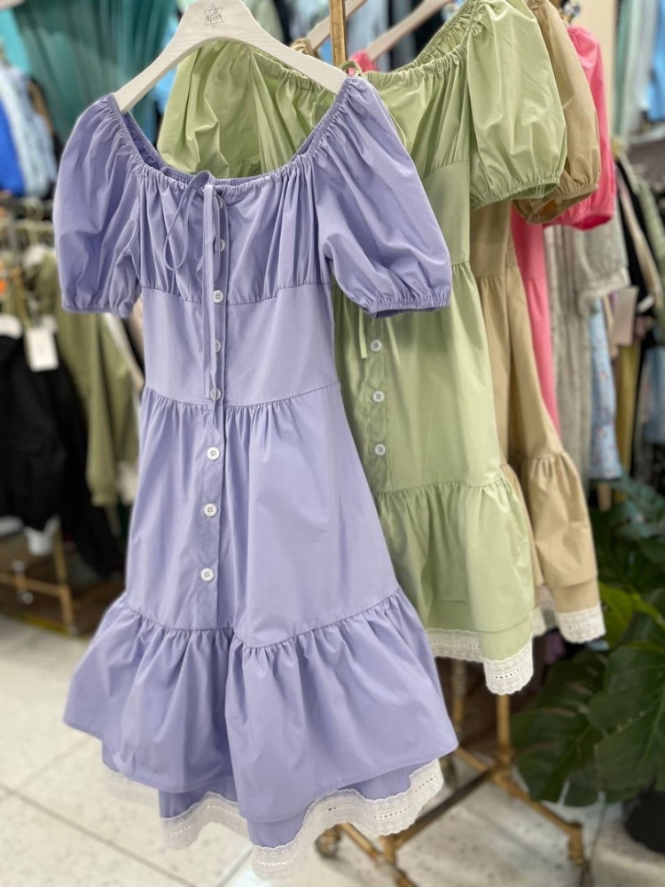 Платье фиолетовое купить в Интернет-магазине Садовод База - цена 1400 руб Садовод интернет-каталог