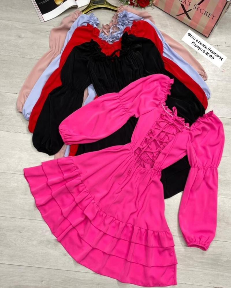 Платье розовое купить в Интернет-магазине Садовод База - цена 900 руб Садовод интернет-каталог