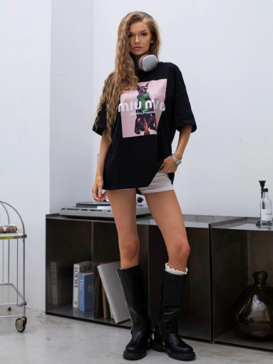 💕Футболка OverSize САДОВОД официальный интернет-каталог