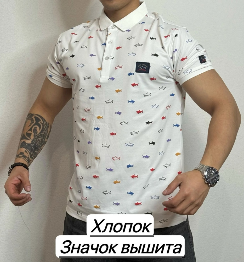 Мужская футболка белая купить в Интернет-магазине Садовод База - цена 750 руб Садовод интернет-каталог