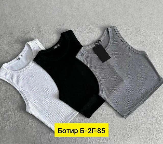 Женская майка серая