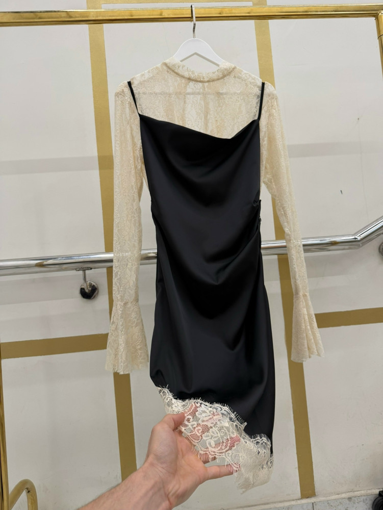 Платье черное купить в Интернет-магазине Садовод База - цена 1200 руб Садовод интернет-каталог