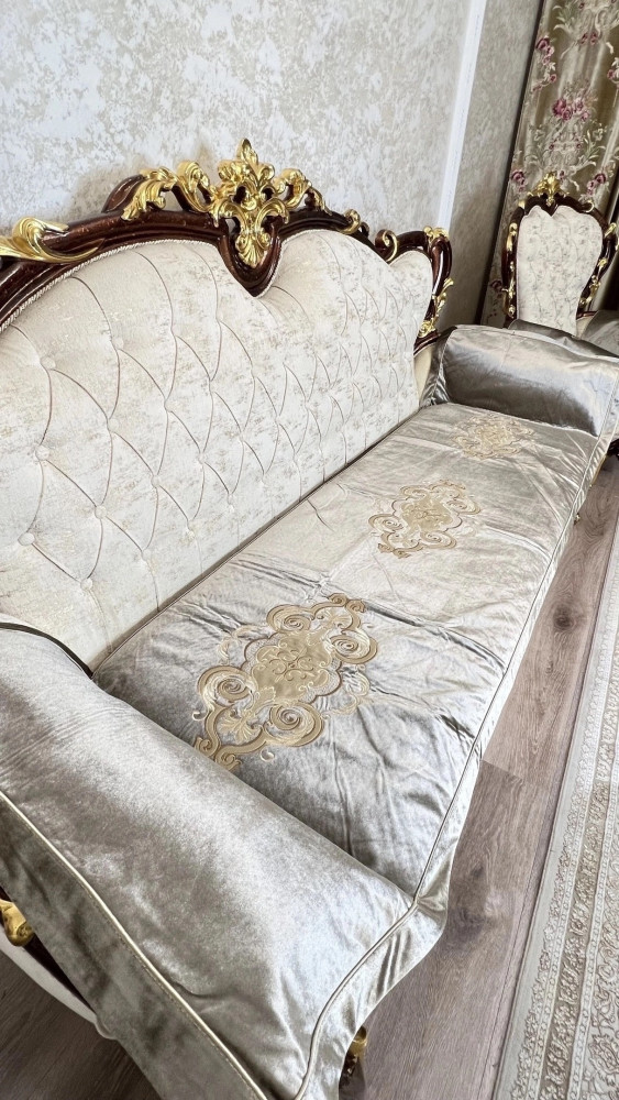 Комплект на диван и два кресла купить в Интернет-магазине Садовод База - цена 7500 руб Садовод интернет-каталог