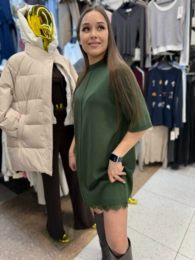 Платье зеленое купить в Интернет-магазине Садовод База - цена 1500 руб Садовод интернет-каталог