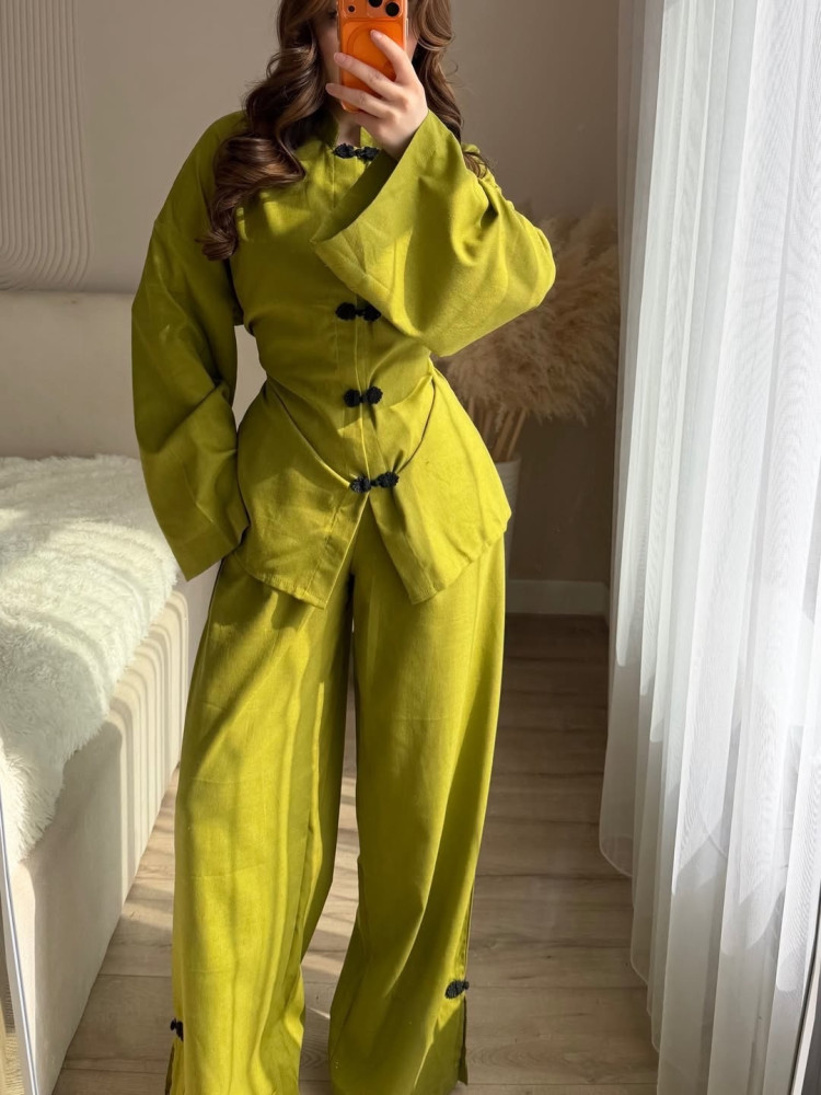 Женский костюм салатовый купить в Интернет-магазине Садовод База - цена 2400 руб Садовод интернет-каталог