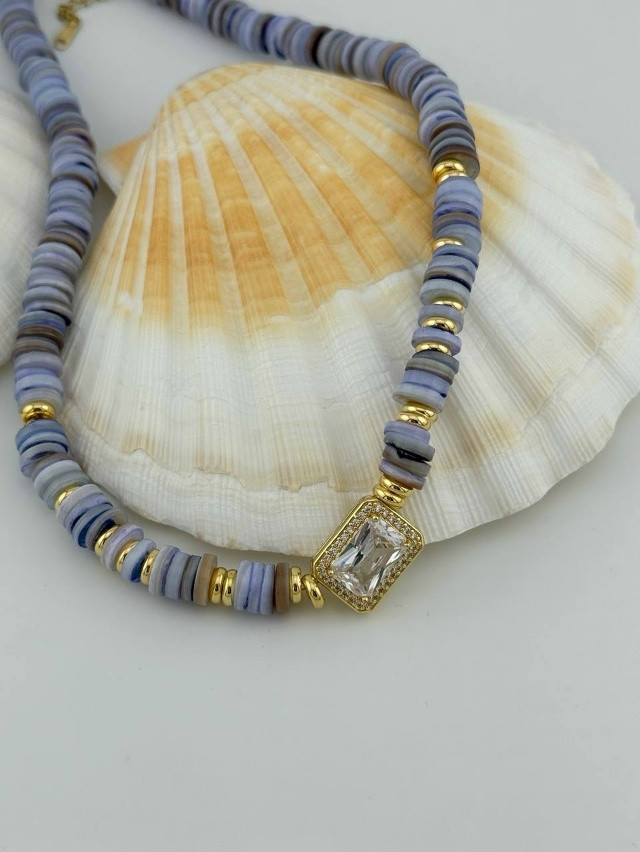 💗Колье из натурального ракушечника «Ариэль» купить в Интернет-магазине Садовод База - цена 600 руб Садовод интернет-каталог