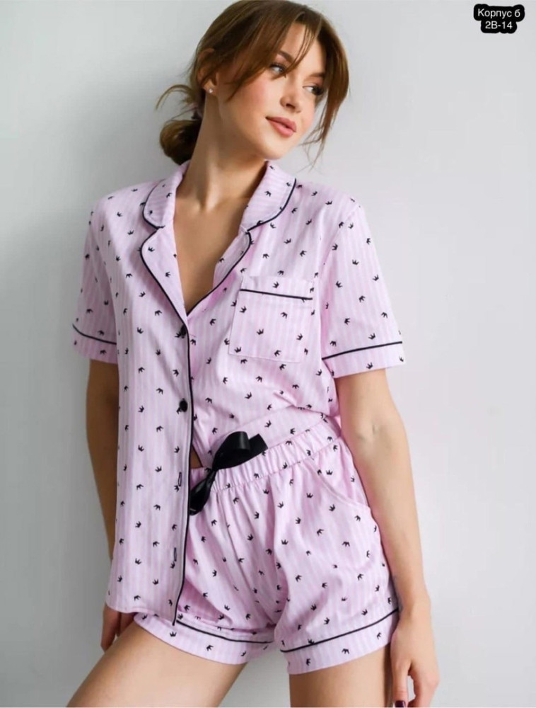 ❇️❇️Новые  пижамы с шорты . ♻️ купить в Интернет-магазине Садовод База - цена 700 руб Садовод интернет-каталог