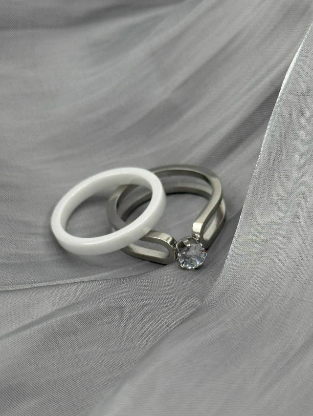 ⚜️ Кольцо 2в1 из керамики купить в Интернет-магазине Садовод База - цена 350 руб Садовод интернет-каталог