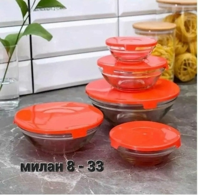 Набор стеклянных мисок купить в Интернет-магазине Садовод База - цена 250 руб Садовод интернет-каталог