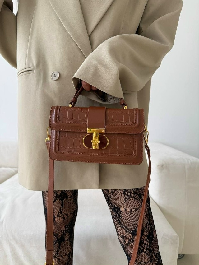 Сумка коричневая купить в Интернет-магазине Садовод База - цена 1200 руб Садовод интернет-каталог