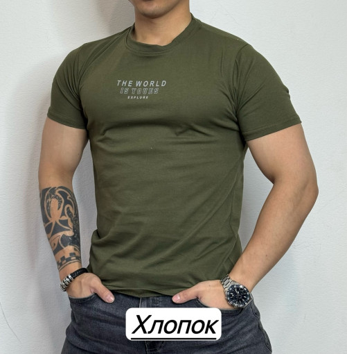 Футболка для мужчин, хлопок САДОВОД официальный интернет-каталог