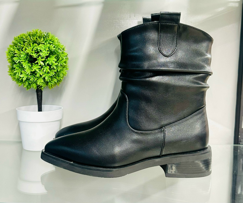 Cапоги женские черные купить в Интернет-магазине Садовод База - цена 900 руб Садовод интернет-каталог