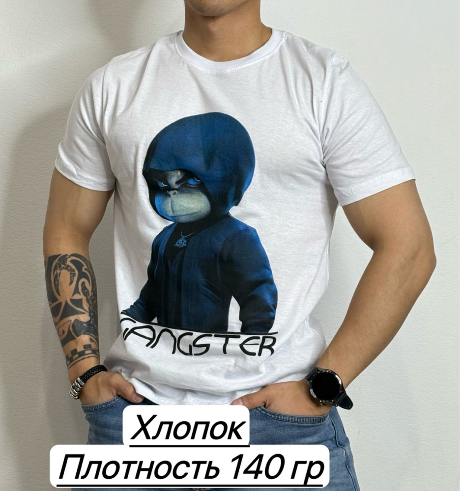 Футболка для мужчин, хлопок купить в Интернет-магазине Садовод База - цена 200 руб Садовод интернет-каталог