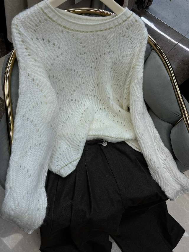 Джемпер молочный купить в Интернет-магазине Садовод База - цена 1800 руб Садовод интернет-каталог