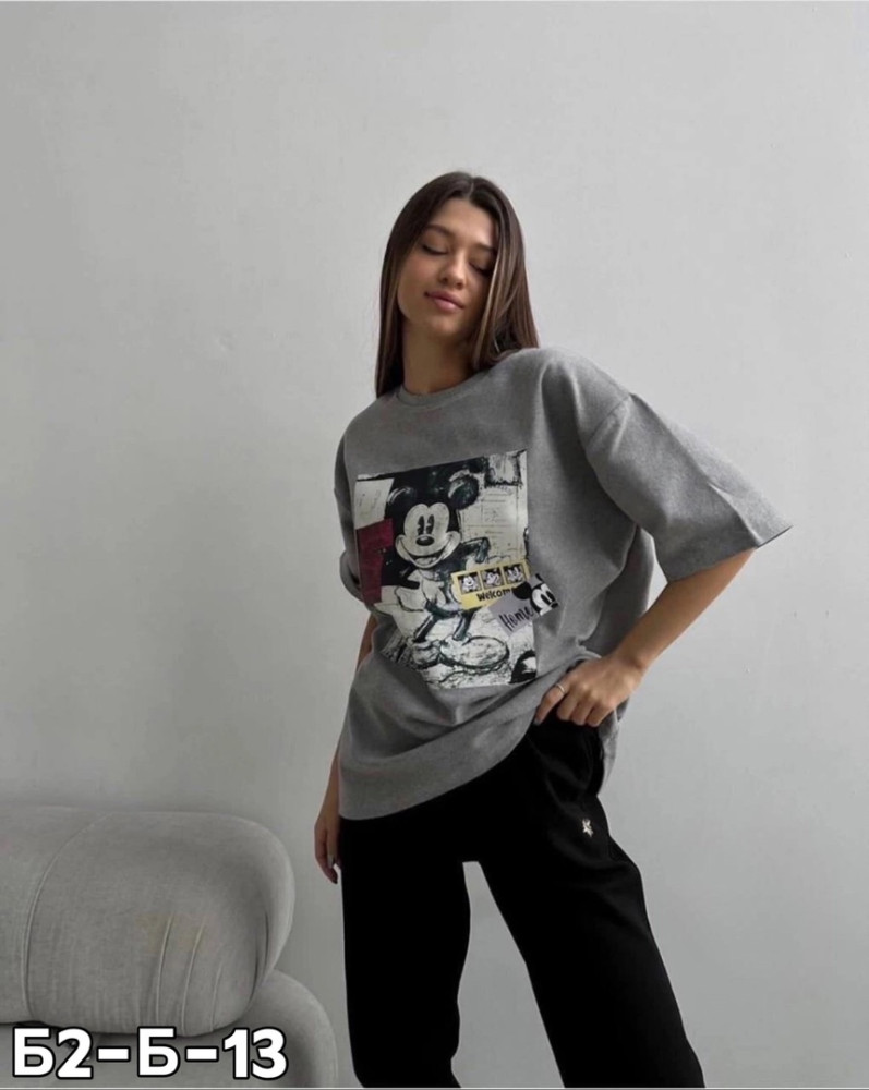 — женская футболка OVERSIZE купить в Интернет-магазине Садовод База - цена 300 руб Садовод интернет-каталог