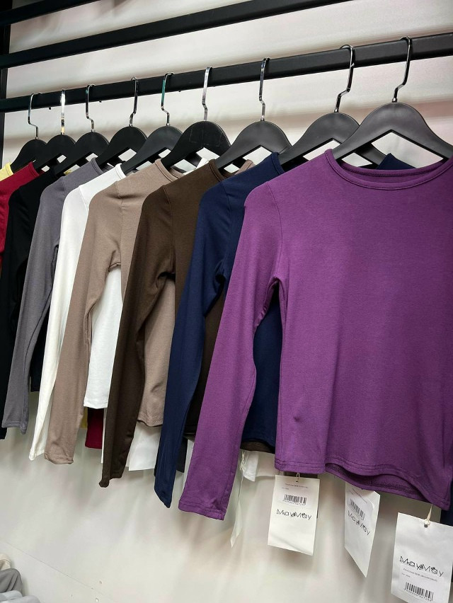 Лонгслив бежевый купить в Интернет-магазине Садовод База - цена 750 руб Садовод интернет-каталог