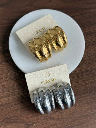 🤍 Трендовые массивные серьги на осень САДОВОД официальный интернет-каталог