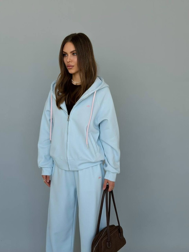 Спортивный женский костюм голубой купить в Интернет-магазине Садовод База - цена 2900 руб Садовод интернет-каталог