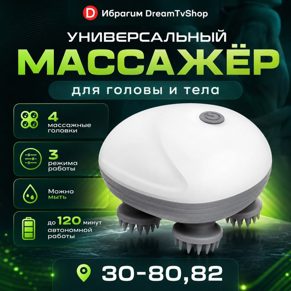 универсальный массажер для головы и тело купить в Интернет-магазине Садовод База - цена 350 руб Садовод интернет-каталог