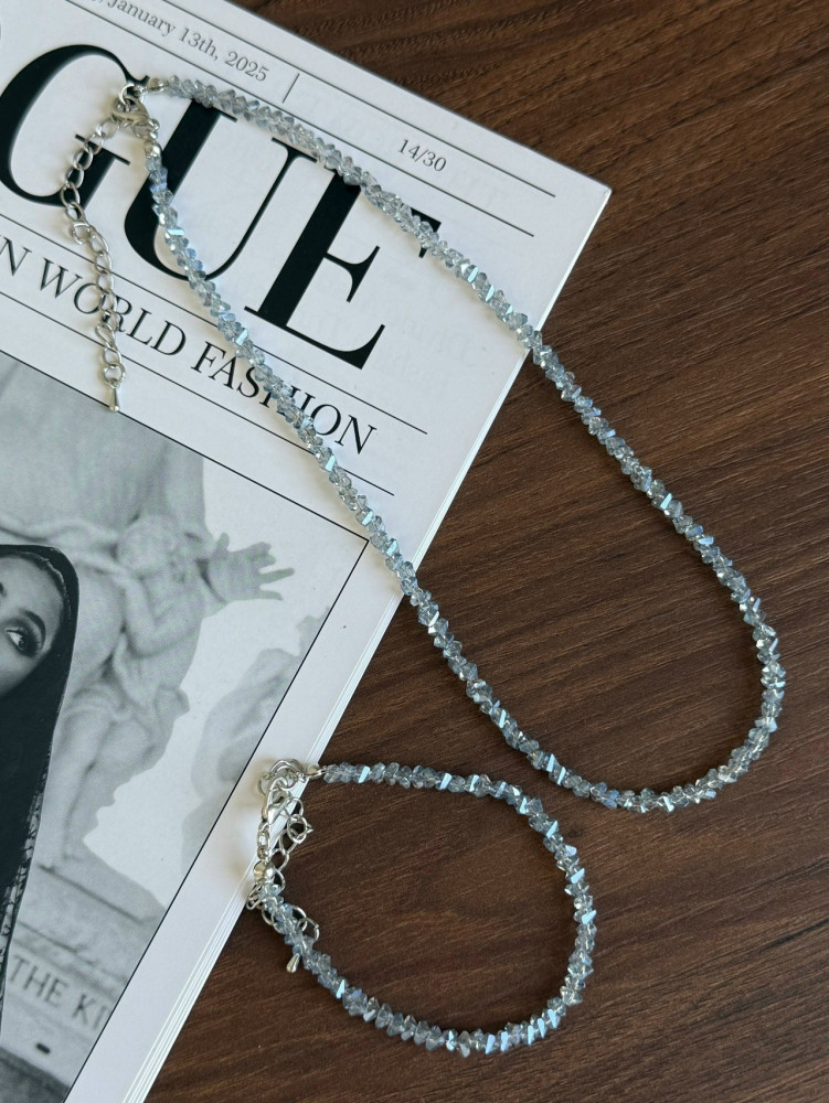 🤍 Колье основа из алмазного стекла купить в Интернет-магазине Садовод База - цена 150 руб Садовод интернет-каталог