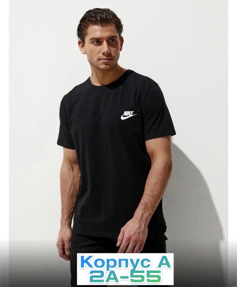 Мужская футболка черная купить в Интернет-магазине Садовод База - цена 130 руб Садовод интернет-каталог