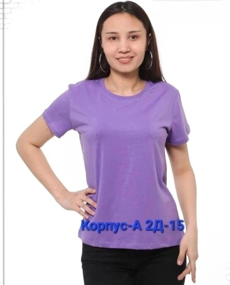 Женская футболка Без выбора цвета купить в Интернет-магазине Садовод База - цена 250 руб Садовод интернет-каталог