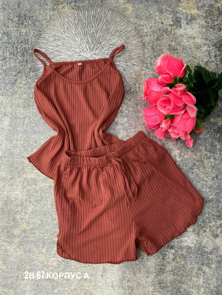 пижама красная