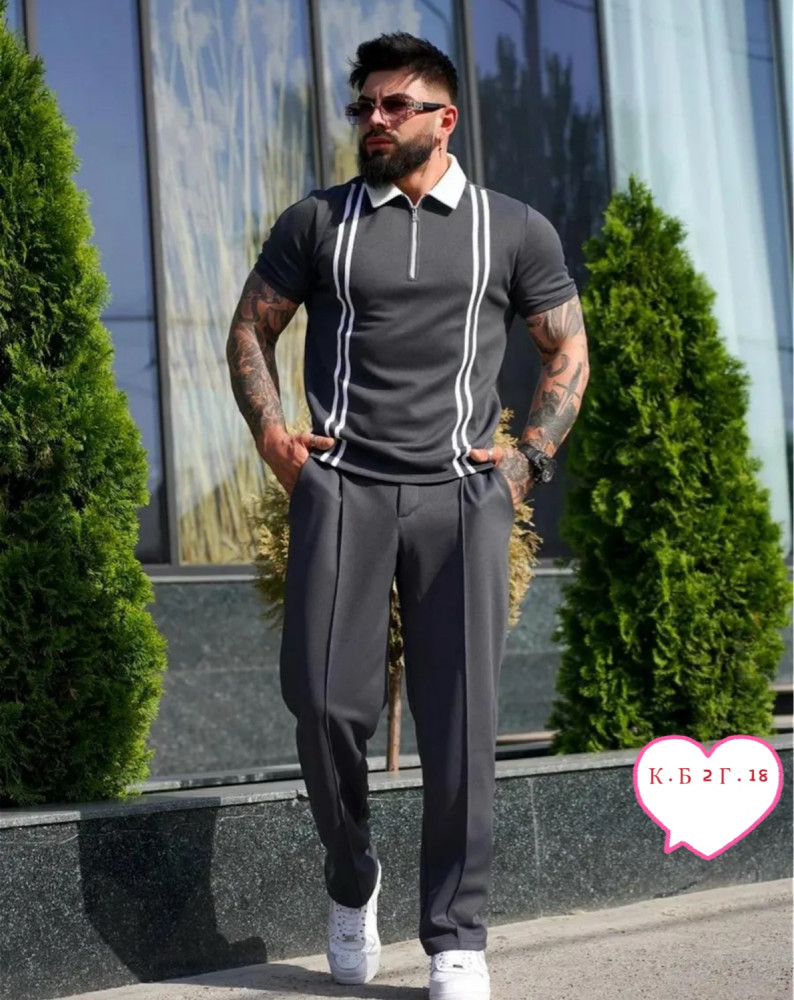 Мужской костюм серый купить в Интернет-магазине Садовод База - цена 1200 руб Садовод интернет-каталог