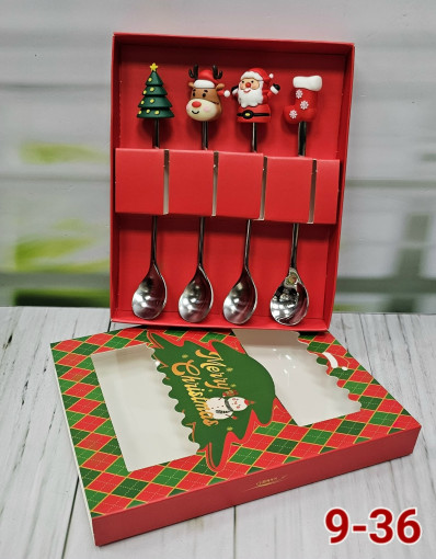 Новогодний набор десертных ложек САДОВОД официальный интернет-каталог