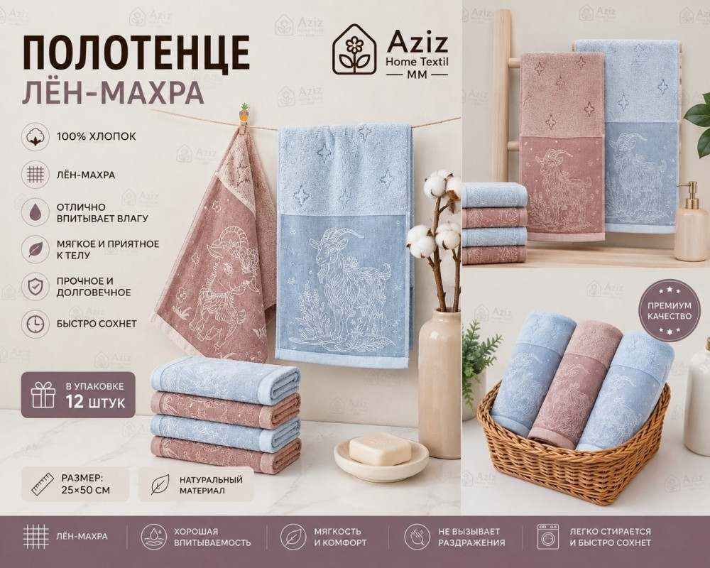 Полотенце «Лён-Махра» купить в Интернет-магазине Садовод База - цена 720 руб Садовод интернет-каталог