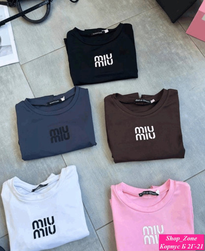 Лонгслив базовый MIU MIU САДОВОД официальный интернет-каталог